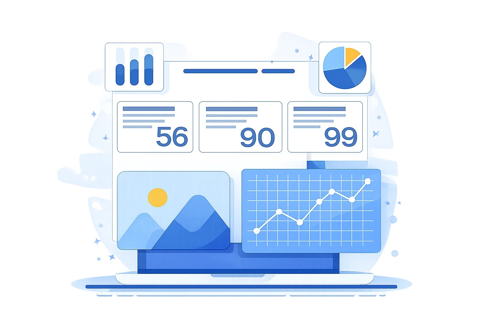 ezPigmy analytics dashboard with day-wise collection reports, agent performance tracking, and business insights
