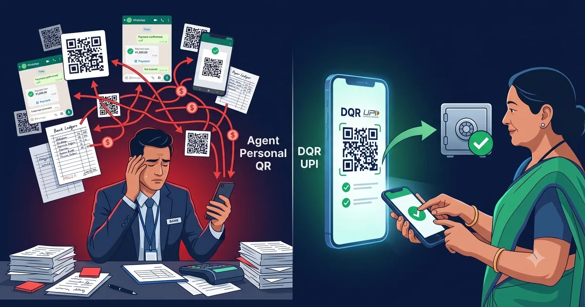 Why Agent UPI QR Codes Are a Reconciliation Trap — And What Smart Banks Are Doing Instead